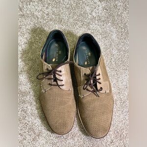 Ted Baker London Tan and Brown Oxfords